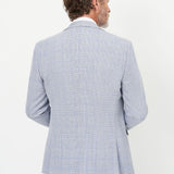 The Wheeler - 3 Piece Sky Blue Slim Fit Suit | Sky Blue Waistcoat