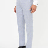 The Wheeler - 2 Piece Sky Blue Slim Fit Suit