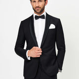 The Thomas Black Slim Fit Tuxedo - 2 Piece