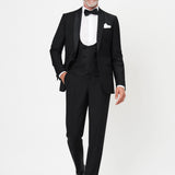 The Thomas Black Slim Fit Tuxedo - 3 Piece