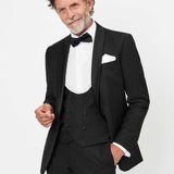 The Thomas Black Slim Fit Tuxedo - 3 Piece