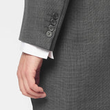 The Bidwell - 3 Piece Mid Grey Morning Suit | Black Waistcoat