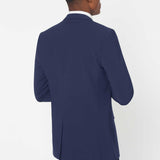 The Simkins - 3 Piece Blue Slim Fit Suit | Blue Waistcoat