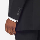 The Darnton - 2 Piece Black Herringbone Suit