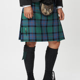 The Keville Charcoal Tweed Jacket & Waistcoat with Flower of Scotland Kilt