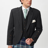 The Keville Charcoal Tweed Jacket & Waistcoat with Help for Heroes Trews