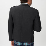 The Keville Charcoal Tweed Jacket & Waistcoat with Help for Heroes Trews