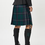 The Keville Charcoal Tweed Jacket & Waistcoat with Modern Douglas Kilt