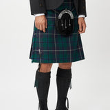 The Keville Charcoal Tweed Jacket & Waistcoat with Modern Douglas Kilt