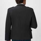 The Keville Charcoal Tweed Jacket & Waistcoat with Modern Douglas Trews