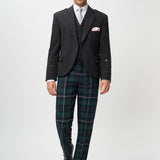 The Keville Charcoal Tweed Jacket & Waistcoat with Modern Robertson Trews