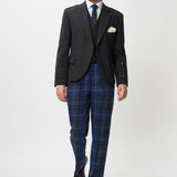 The Keville Charcoal Tweed Jacket & Waistcoat with Spirit of Bannockburn Trews