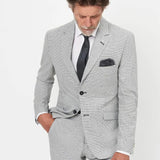 The Wheeler - 2 Piece Light Grey Slim Fit Suit