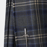 Prince Charlie Jacket & 3 Button Waistcoat with Highland Storm Kilt