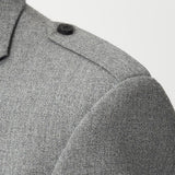 The Keville Light Grey Tweed Jacket & Waistcoat with Grey Spirit Kilt