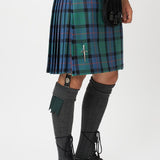 The Keville Light Grey Tweed Jacket & Waistcoat with Flower of Scotland Kilt