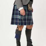 The Keville Light Grey Tweed Jacket & Waistcoat with Help for Heroes Kilt