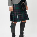 The Keville Light Grey Tweed Jacket & Waistcoat with Modern Robertson Kilt