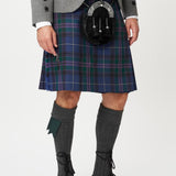 The Keville Light Grey Tweed Jacket & Waistcoat with Spirit of Bannockburn Kilt