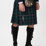 The Keville Navy Tweed Jacket & Waist Coat with Modern Robertson Kilt