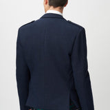 The Keville Navy Tweed Jacket & Waist Coat with Modern Robertson Trews