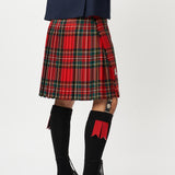 The Keville Navy Tweed Jacket & Waist Coat with Royal Stewart Kilt