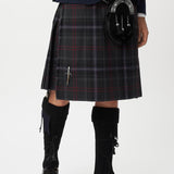 The Keville Navy Tweed Jacket & Waist Coat with Scottish Spirit Kilt