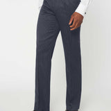 The Bidwell - 3 Piece Navy Morning Suit | Ivory Dot Waistcoat