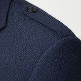 The Keville Navy Tweed Jacket & Waist Coat with Spirit of Bannockburn Trews