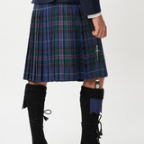 The Keville Navy Tweed Jacket & Waist Coat with Spirit of Bannockburn Kilt