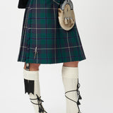 Prince Charlie Jacket & 3 Button Waistcoat with Modern Douglas Kilt