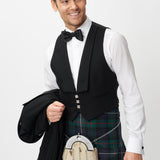 Prince Charlie Jacket & 3 Button Waistcoat with Modern Robertson Kilt