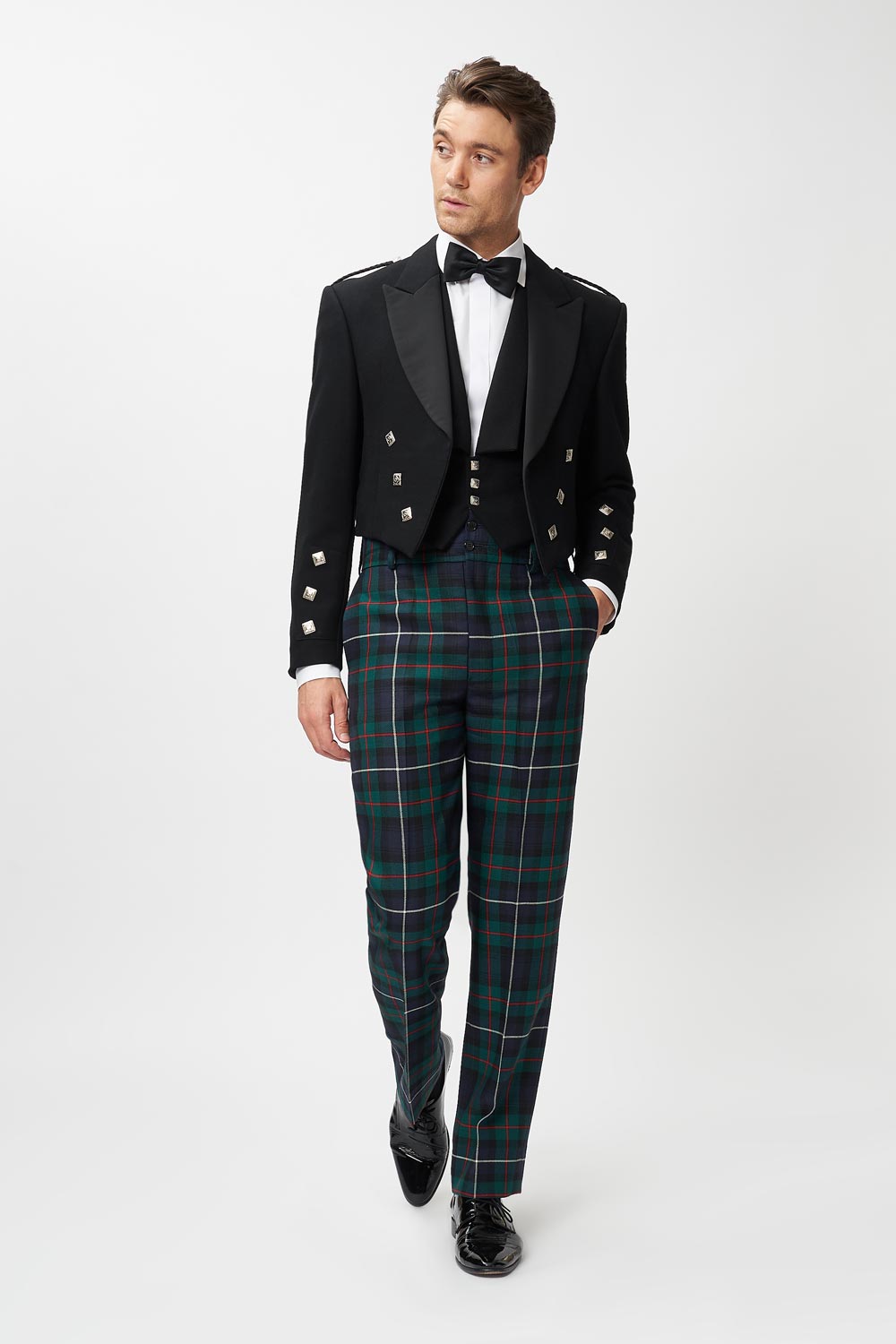 Hire Rathbones Tailor Prince Charlie Jacket Button Waistcoat