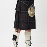 Prince Charlie Jacket & 3 Button Waistcoat with Scottish Spirit Kilt