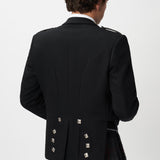 Prince Charlie Jacket & 3 Button Waistcoat with Scottish Spirit Kilt