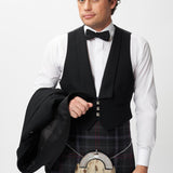 Prince Charlie Jacket & 3 Button Waistcoat with Scottish Spirit Kilt