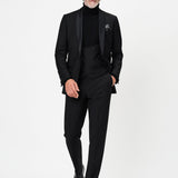 The Thomas Black Slim Fit Tuxedo - 3 Piece