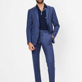 The Gregson - 2 Piece Italian Blue Slim Fit Suit