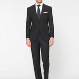 The Simkins - 2 Piece Black Slim Fit Suit