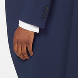 The Keadell - 3 Piece Blue Morning Suit | Silver Dot Waistcoat
