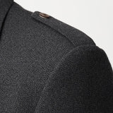 The Keville Charcoal Tweed Jacket & Waistcoat with Black Watch Kilt