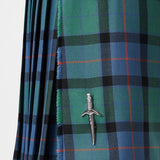 The Keville Navy Tweed Jacket & Waist Coat with Flower of Scotland Kilt