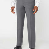 The Simkins - 3 Piece Grey Slim Fit Suit | Ivory Dot Waistcoat