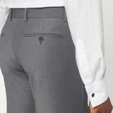 The Keadell - 3 Piece Grey Morning Suit | Ivory Dot Waistcoat