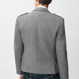 The Keville Light Grey Tweed Jacket & Waistcoat with Modern Robertson Trews