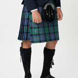 The Keville Navy Tweed Jacket & Waist Coat with Flower of Scotland Kilt