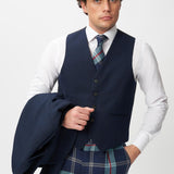 The Keville Navy Tweed Jacket & Waist Coat with Help for Heroes Trews