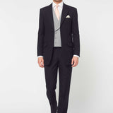 The Darnton - 3 Piece Navy Suit | Dove Grey Double Breasted Waistcoat