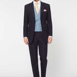 The Darnton - 3 Piece Navy Suit | Pale Blue Double Breasted Waistcoat