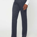 The Bidwell - 3 Piece Navy Morning Suit | Silver Dot Waistcoat